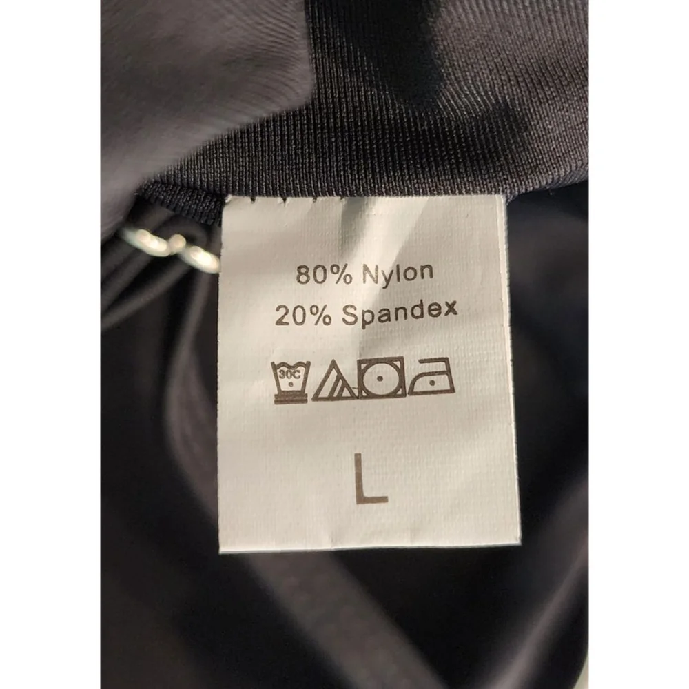 Sexy Black Wrap Around Tie Bikini Top Women's L